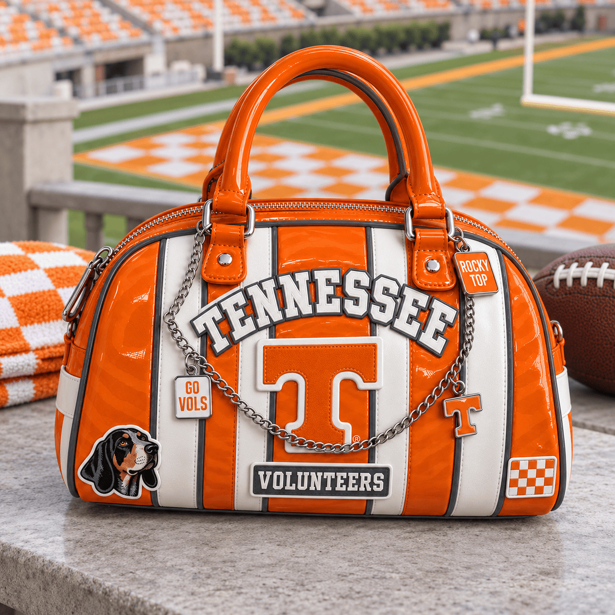 TVF Patent Leather Handbag NTKO