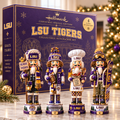 LSU Premium Christmas Nutcracker Collector Set NTTB