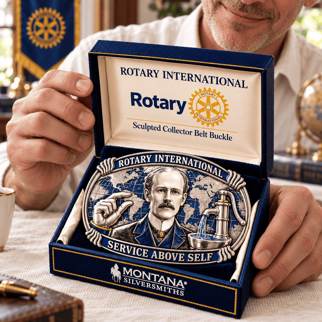 ROTI SCULPTED COLLECTOR BELT BUCKLE HQH