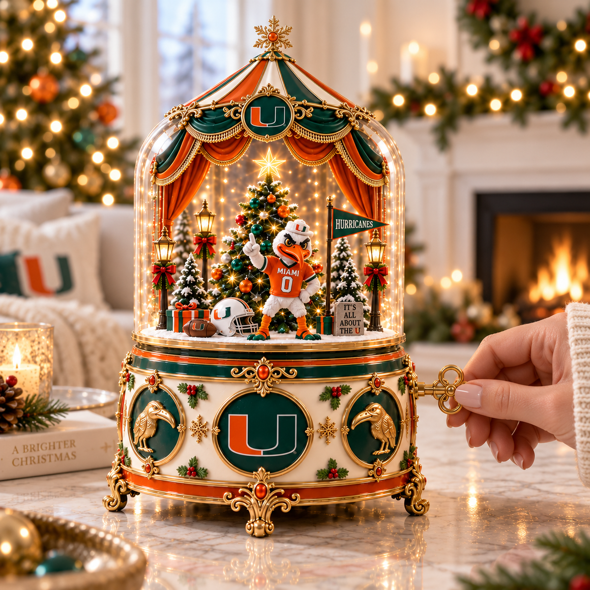 MHC Premium Chrismas collector music box PTT