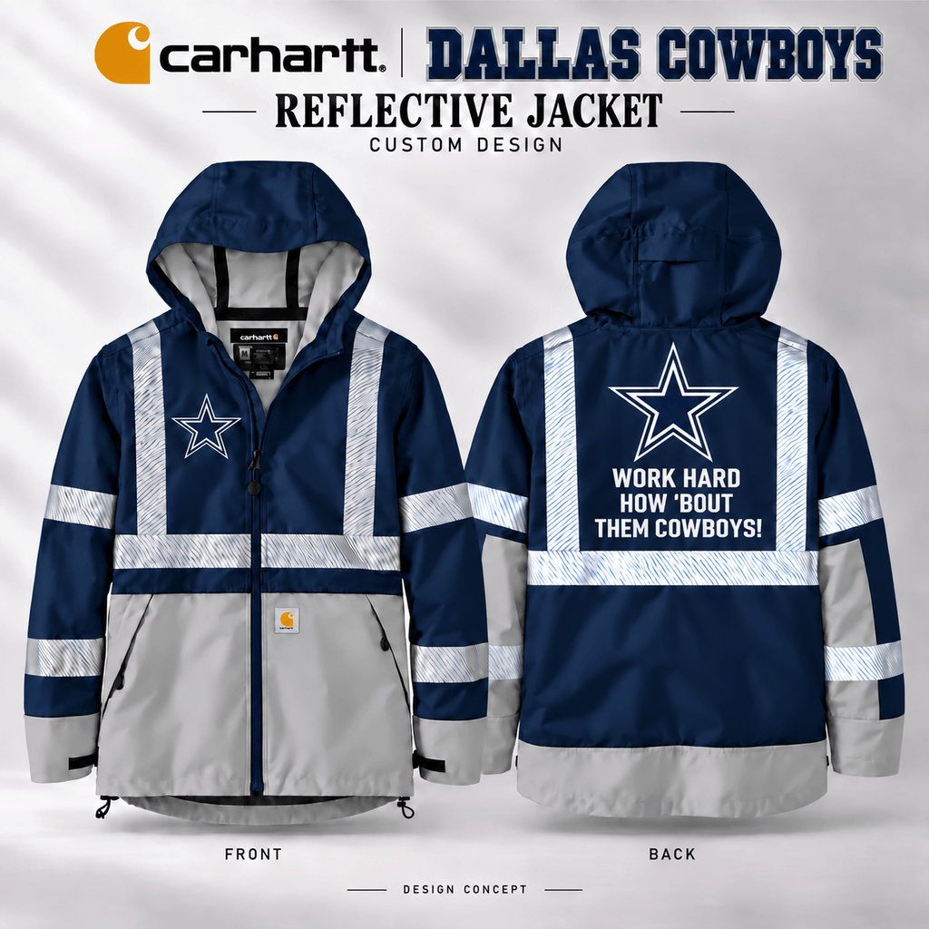 DLCB Custom Reflective Workwear Jacket PNPA