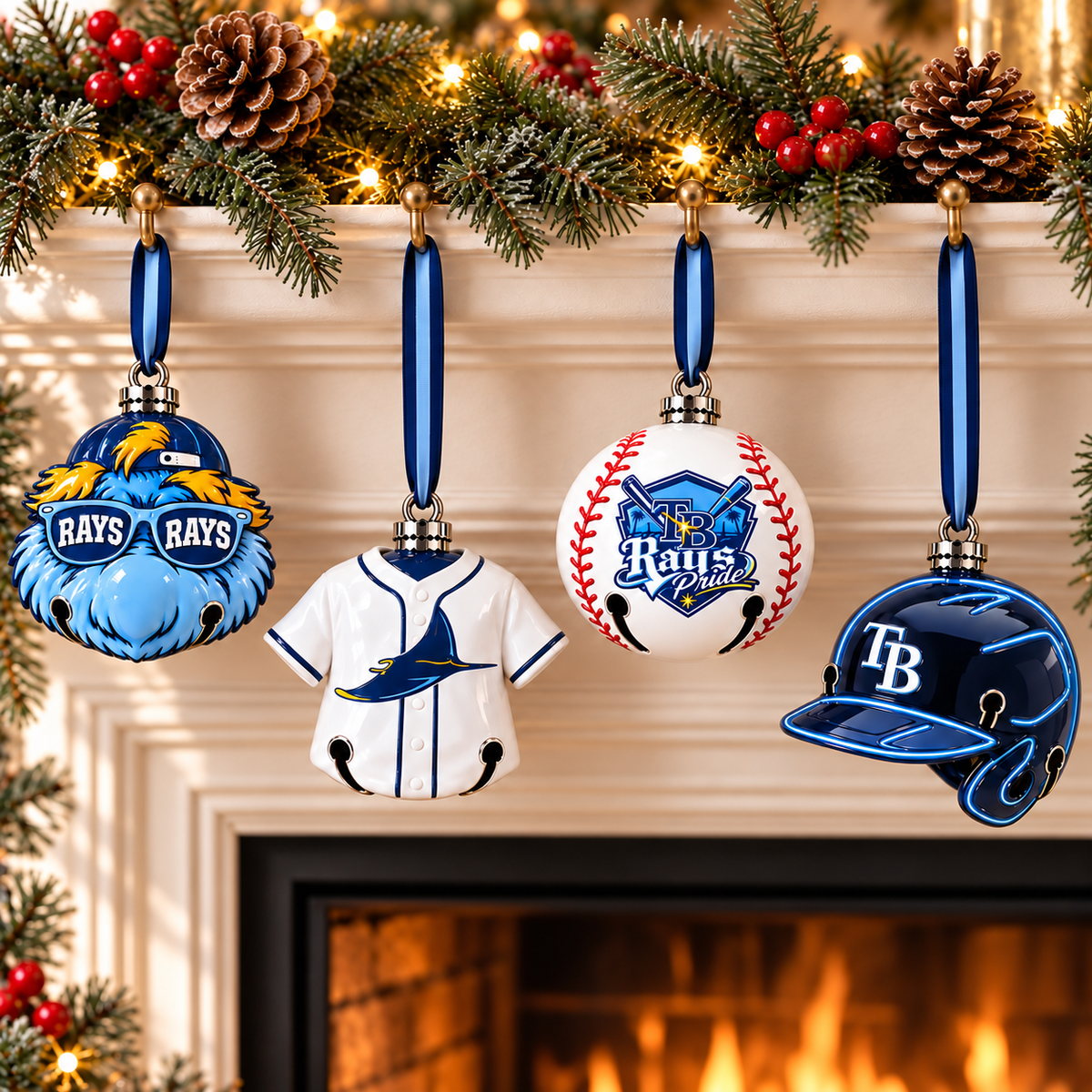 Premium TPBR Christmas Bell Ornament PVNA