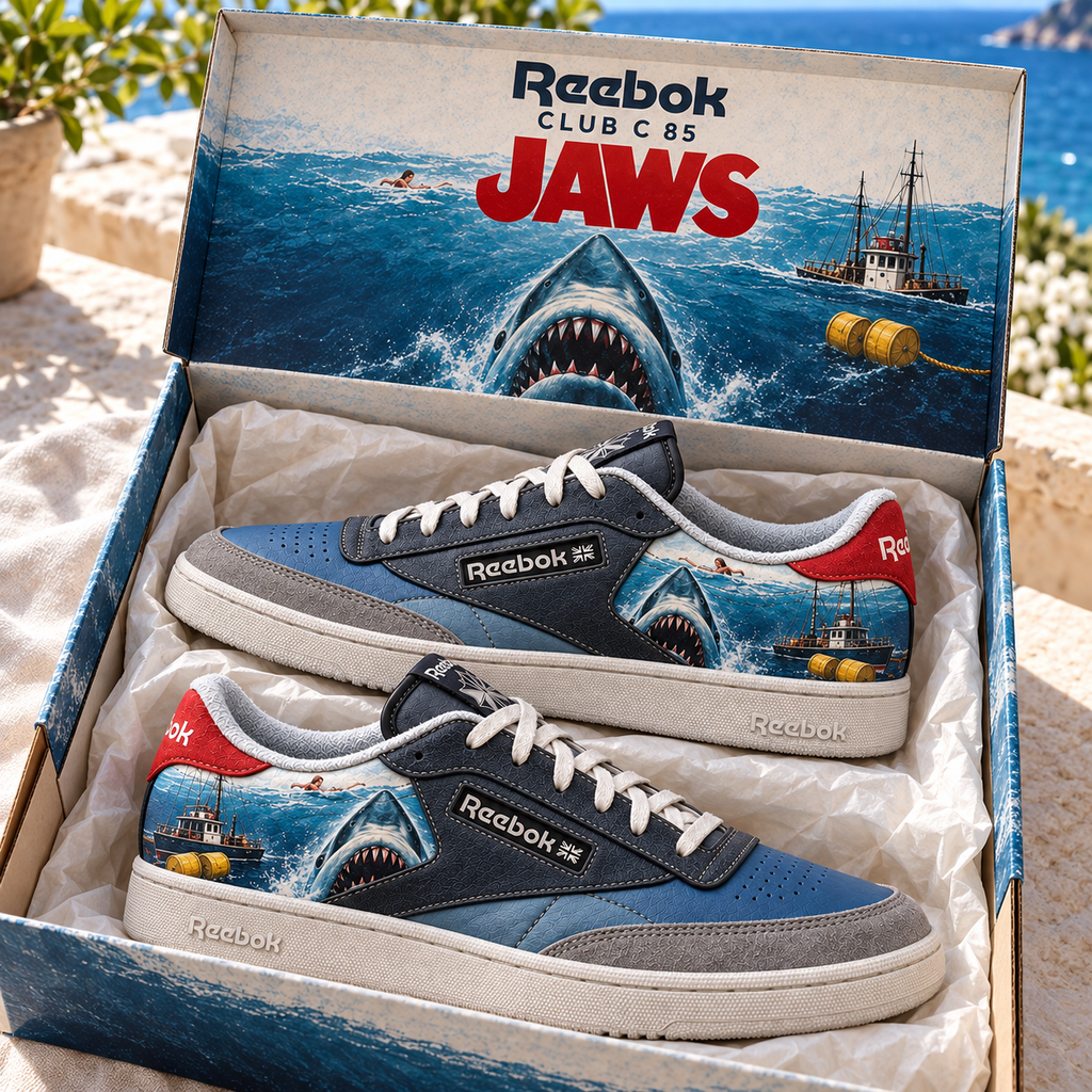 JAWS Premium RETRO COURT COLLECTOR SNEAKERS HQH