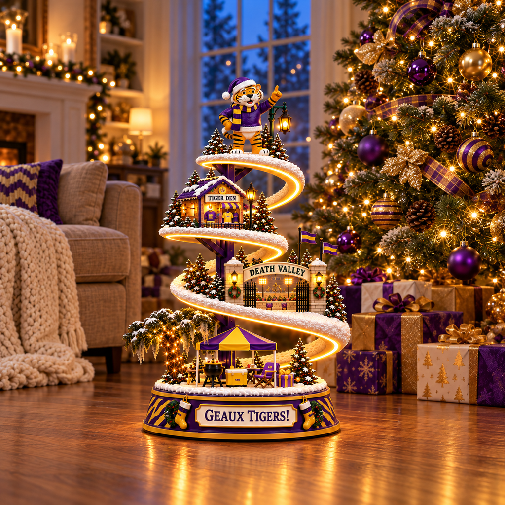 LSUT Premium Illuminated Christmas Village NHVH