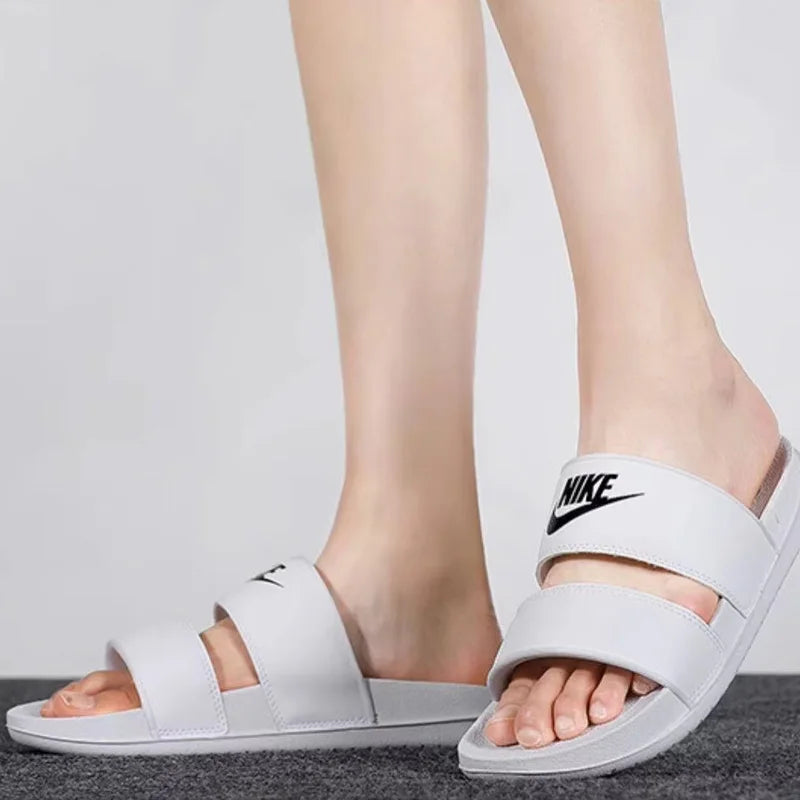 Nike 2026new Women Slippers Soft Non-slip Breathable Summer Beach Casual Home Outdoor Slide Sandals DC0496-100