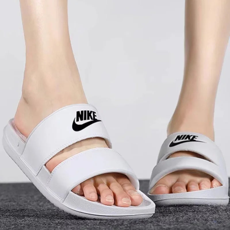 Nike 2026new Women Slippers Soft Non-slip Breathable Summer Beach Casual Home Outdoor Slide Sandals DC0496-100