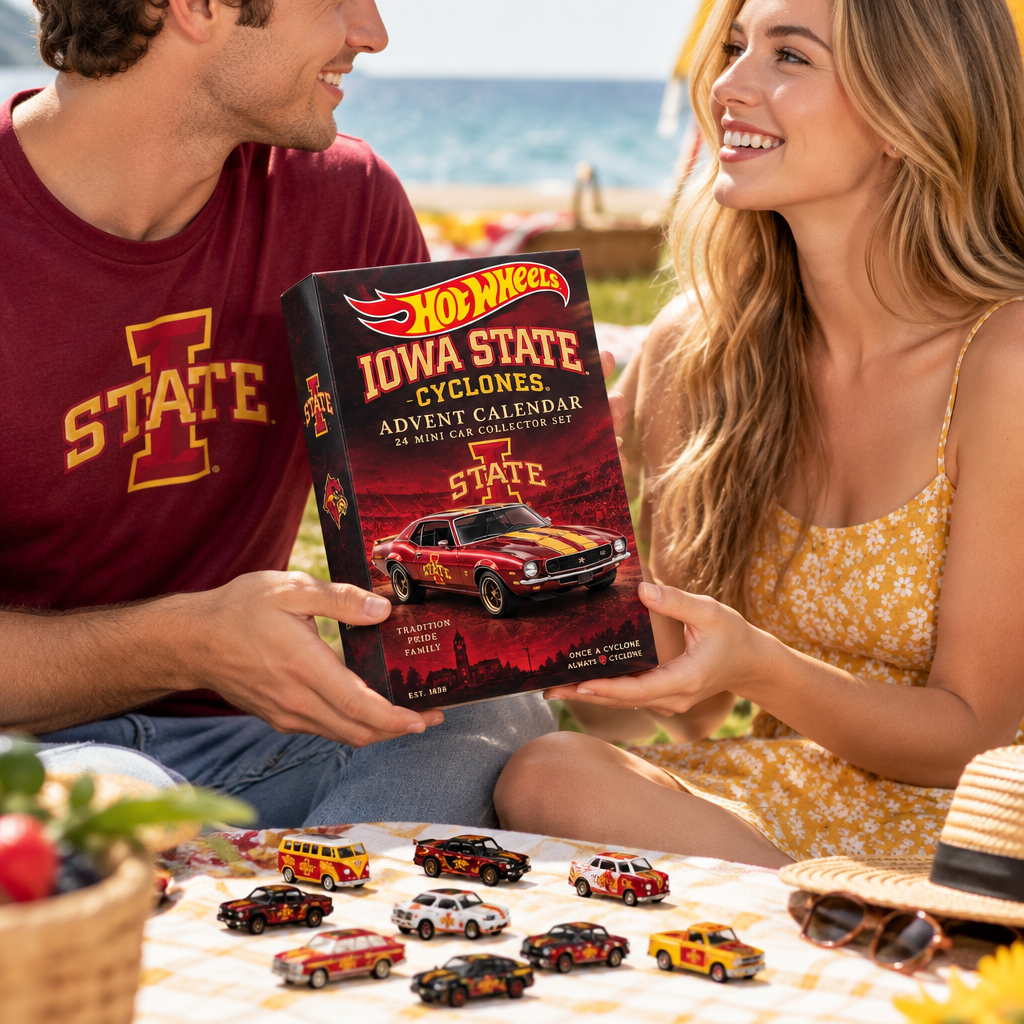 Iowa State Cyclones Premium Mini Car Advent Calendar