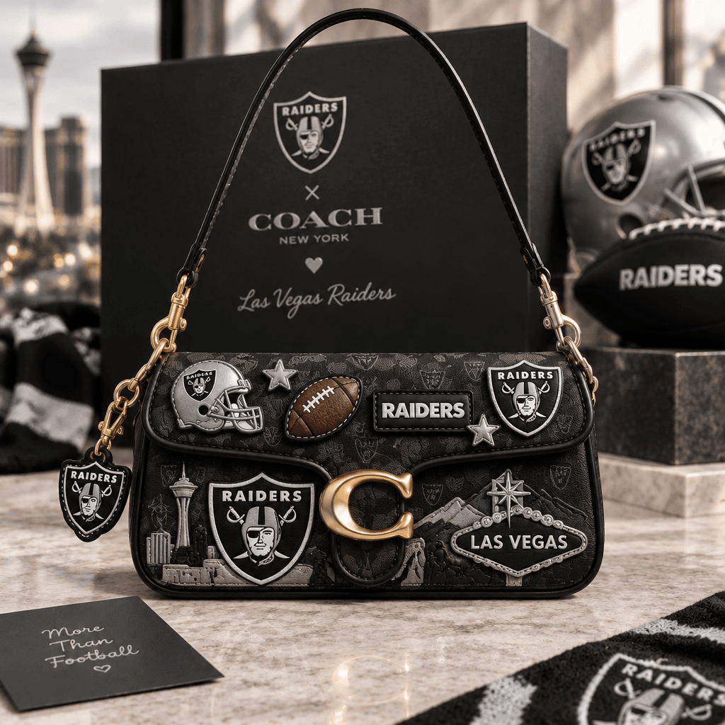 Premium LVR Coach Shoulder Cross With Charm LNTH